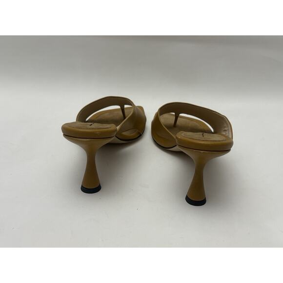 New Women’s Wandler Julio Sandal Mule in Sparrow Mix Tan Leather Size 40 US 10 - Picture 6 of 9